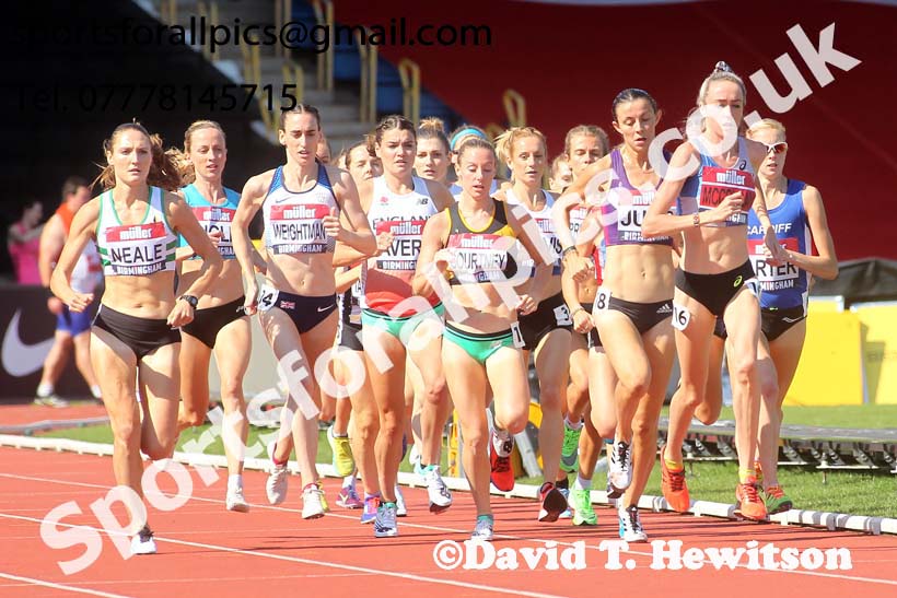 Womens 5000 metres, 2019 Muller British Championships, Alexander Stadium, Birmingham. Photo: David T. Hewitson/Sports for All Pics